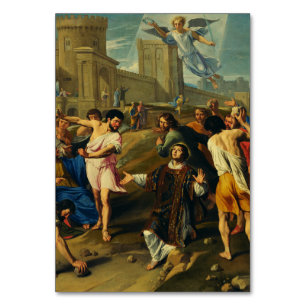 Saint Stephen the Protomartyr Art Iconography Table Number