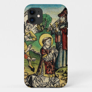 Saint Stephen the Protomartyr Fine Art Iconography iPhone 11 Case
