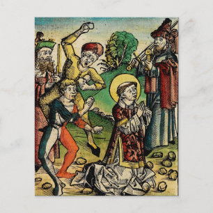 Saint Stephen the Protomartyr Fine Art Iconography Flyer