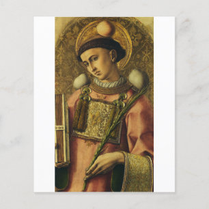 Saint Stephen the Protomartyr Fine Art Iconography Flyer