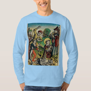 Saint Stephen the Protomartyr Fine Art Iconography T-Shirt