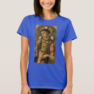 Saint Stephen the Protomartyr Fine Art Iconography T-Shirt