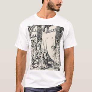 Saint Stephen the Protomartyr Fine Art Iconography T-Shirt