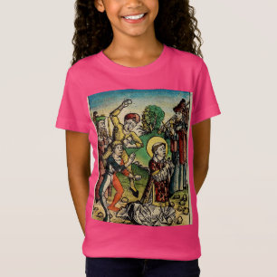 Saint Stephen the Protomartyr Fine Art Iconography T-Shirt