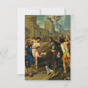 Saint Stephen the Protomartyr Fine Art Iconography Thank You Card