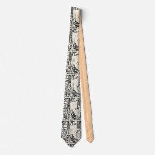 Saint Stephen the Protomartyr Fine Art Iconography Tie
