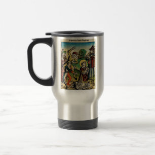Saint Stephen the Protomartyr Fine Art Iconography Travel Mug