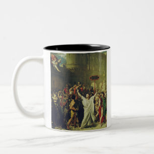 Saint Symphorian of Autun Sacred Martyrdom Art Two-Tone Coffee Mug