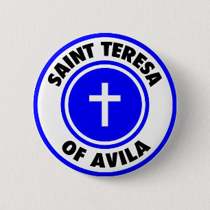 Saint Teresa of Avila 6 Cm Round Badge