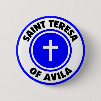 Saint Teresa of Avila 6 Cm Round Badge