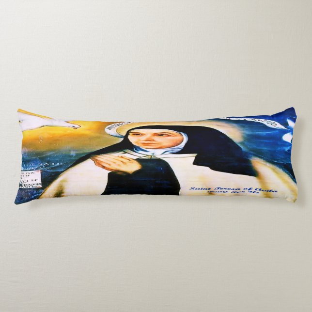 Saint Teresa of Avila Body Cushion (Front)
