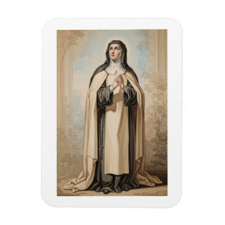 Saint Teresa of Avila, Catholic Saint Art Magnet