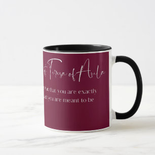 Saint Teresa of Avila, Catholic Saint Coffee Mug