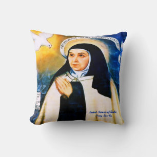 Saint Teresa of Avila Cushion