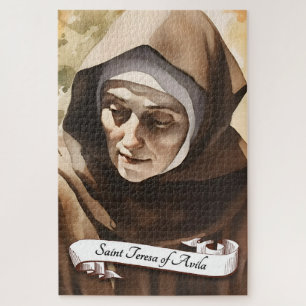Saint Teresa of Avila Jigsaw Puzzle