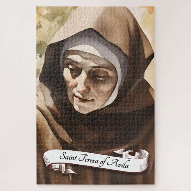 Saint Teresa of Avila Jigsaw Puzzle (Vertical)