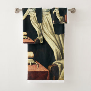 Saint Teresa of Avila Mystic of Fire Art Bath Towel Set