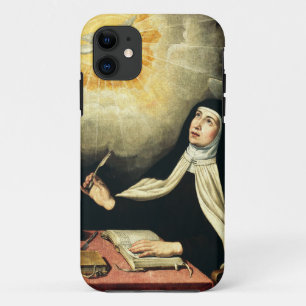Saint Teresa of Avila Mystic of Fire Art iPhone 11 Case