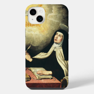 Saint Teresa of Avila Mystic of Fire Art iPhone 14 Plus Case