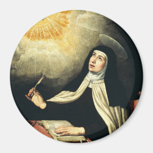 Saint Teresa of Avila Mystic of Fire Art Magnet