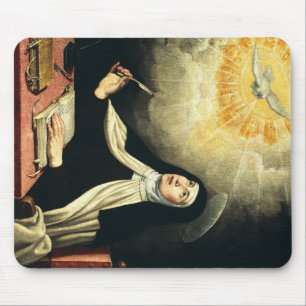 Saint Teresa of Avila Mystic of Fire Art Mouse Mat