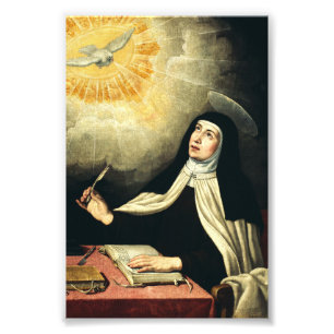 Saint Teresa of Avila Mystic of Fire Art  Photo Print
