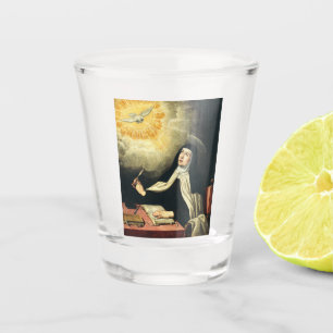 Saint Teresa of Avila Mystic of Fire Art Shot Glass