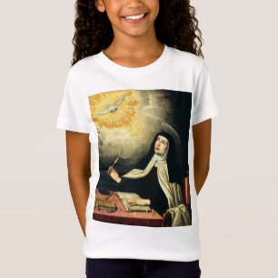 Saint Teresa of Avila Mystic of Fire Art T-Shirt