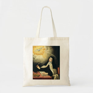 Saint Teresa of Avila Mystic of Fire Art  Tote Bag
