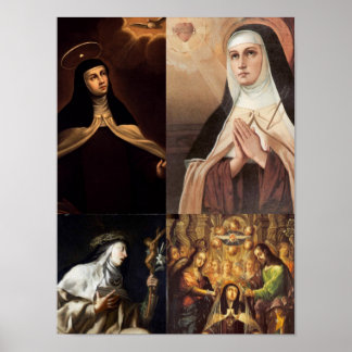 SAINT TERESA OF AVILA POSTER