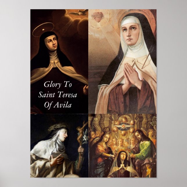 SAINT TERESA OF AVILA POSTER (Front)