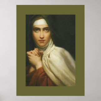 SAINT TERESA OF AVILA POSTER