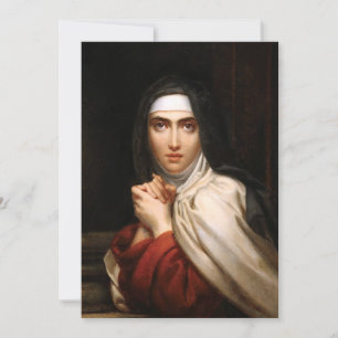 Saint Teresa of Avila Reformer and Teacher of Pray Invitation
