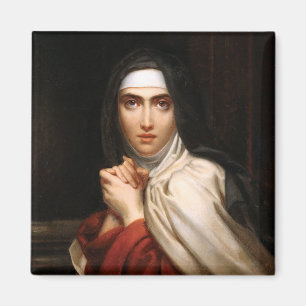 Saint Teresa of Avila Reformer and Teacher of Pray Magnet