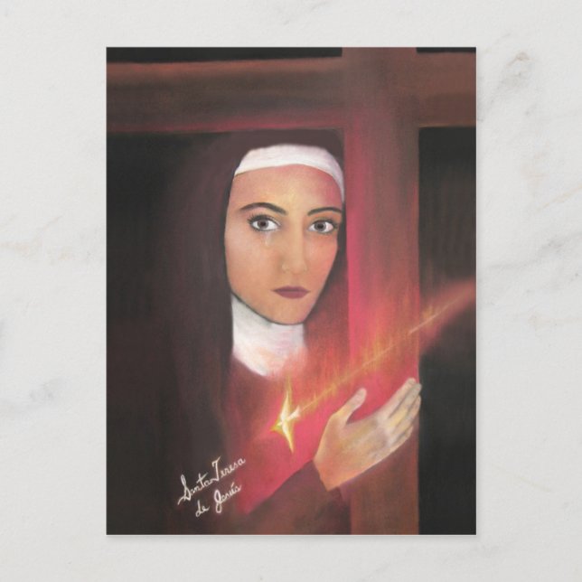 Saint Teresa of Jesus. Postcard (Front)