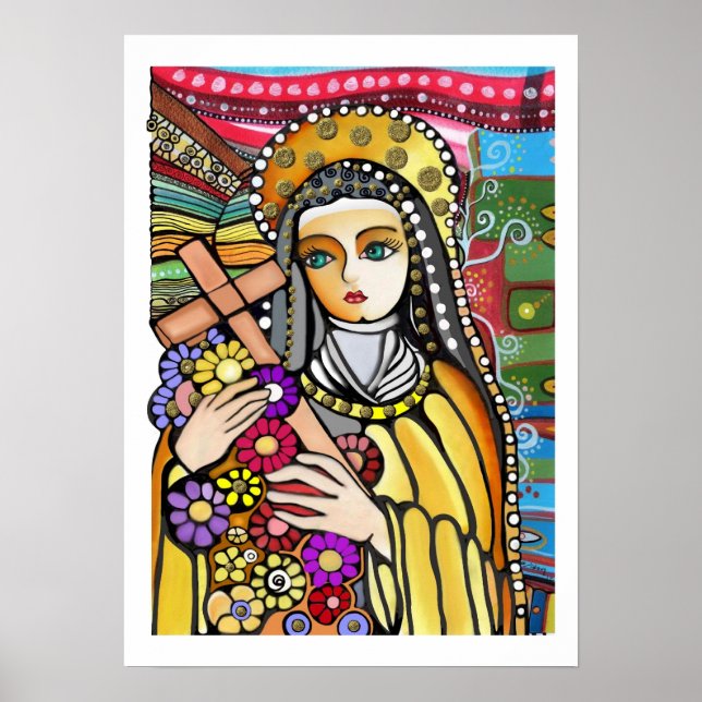 Saint Teresa of Jesus Poster (Front)