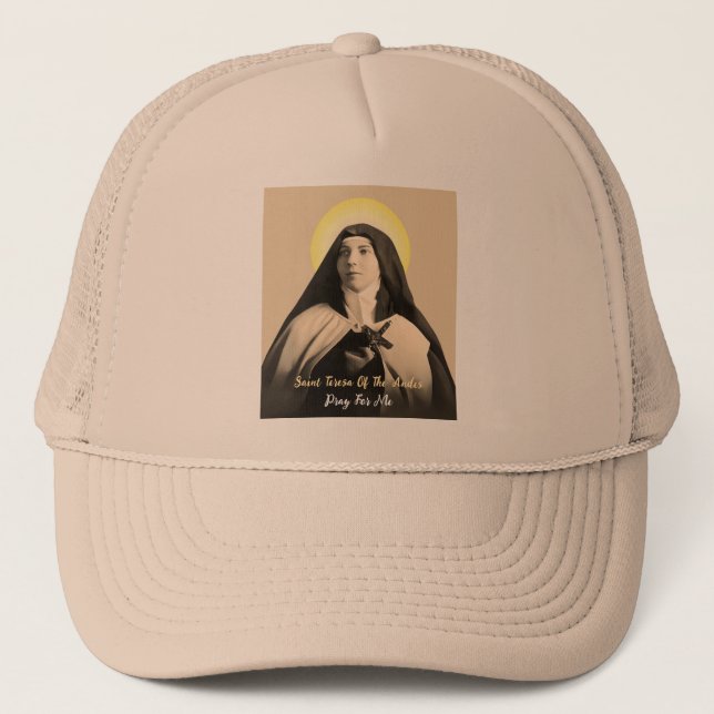SAINT TERESA OF THE ANDES TRUCKER HAT (Front)