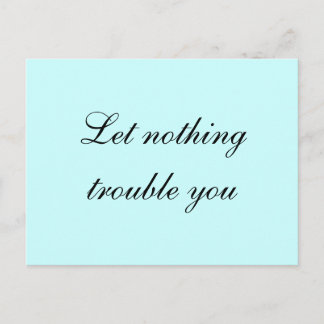 Saint Teresa Quote Postcard