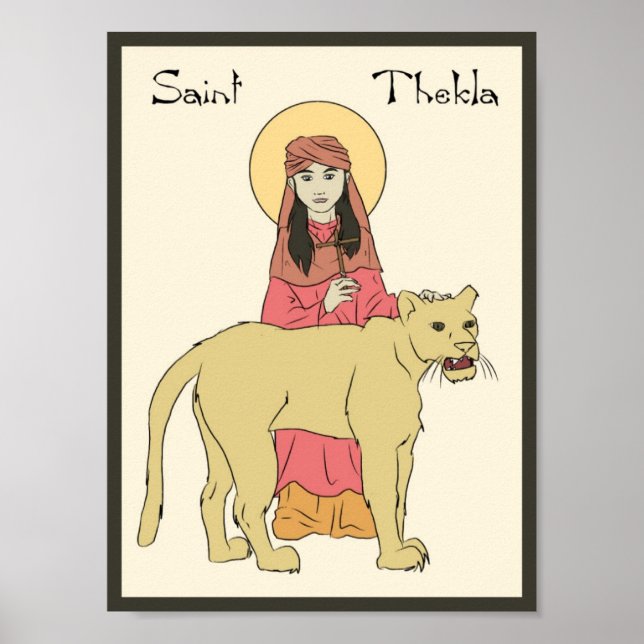 Saint Thekla Poster (Front)