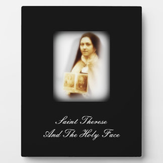 Saint Therese And The Holy Face Plaque