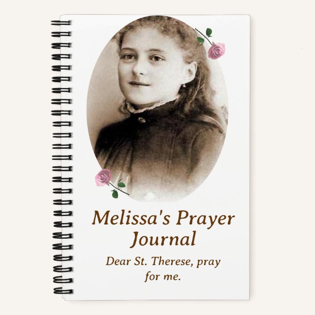 Saint Therese Catholic Prayer Journal (Front)