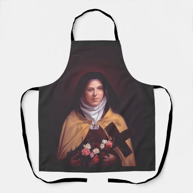 Saint Therese of Lisieux Apron (Front)