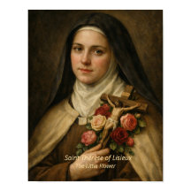 Saint Thérèse of Lisieux Art Print