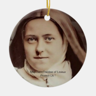 Saint Therese Of Lisieux Ceramic Tree Decoration