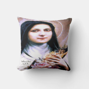 Saint Therese of Lisieux Cushion