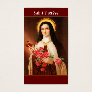 Saint Thérèse of Lisieux Prayer Cards