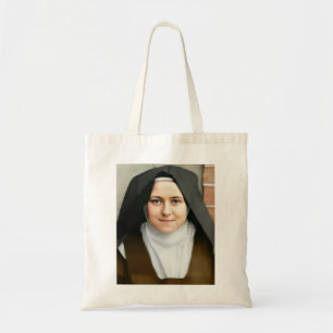 saint therese of lisieux tote bag