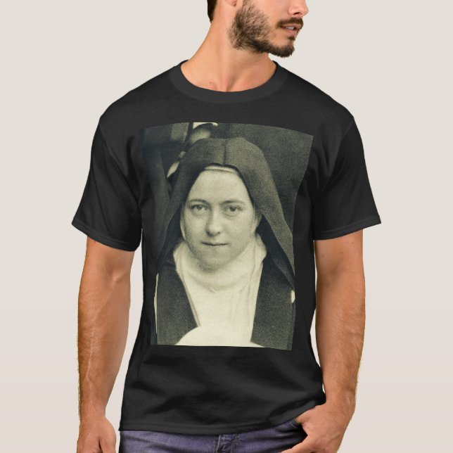 Saint Therese of the Child Jesus The Little Flower T-Shirt (Front)