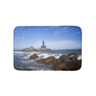 Saint Thiruvalluvar Statue   Tamil Nadu, India Bath Mat