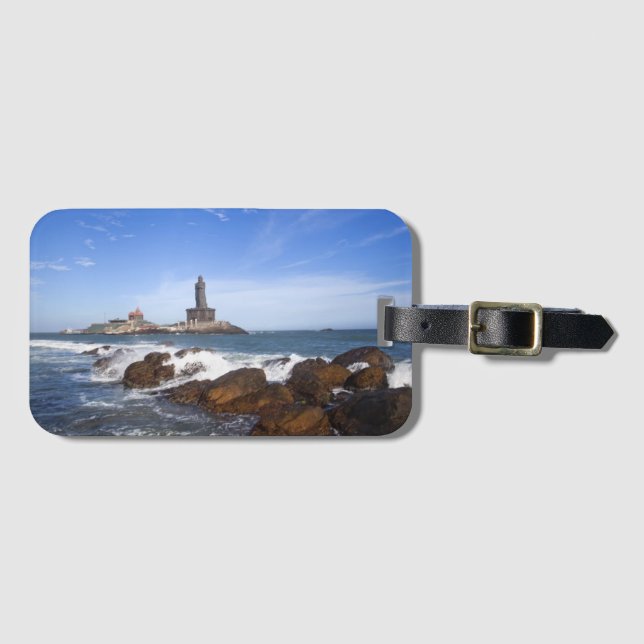 Saint Thiruvalluvar Statue | Tamil Nadu, India Luggage Tag (Front Horizontal)